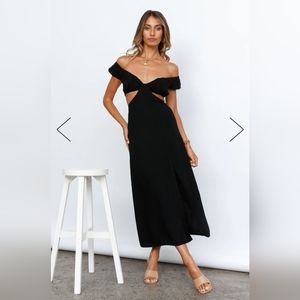 Hello Molly cut out dress